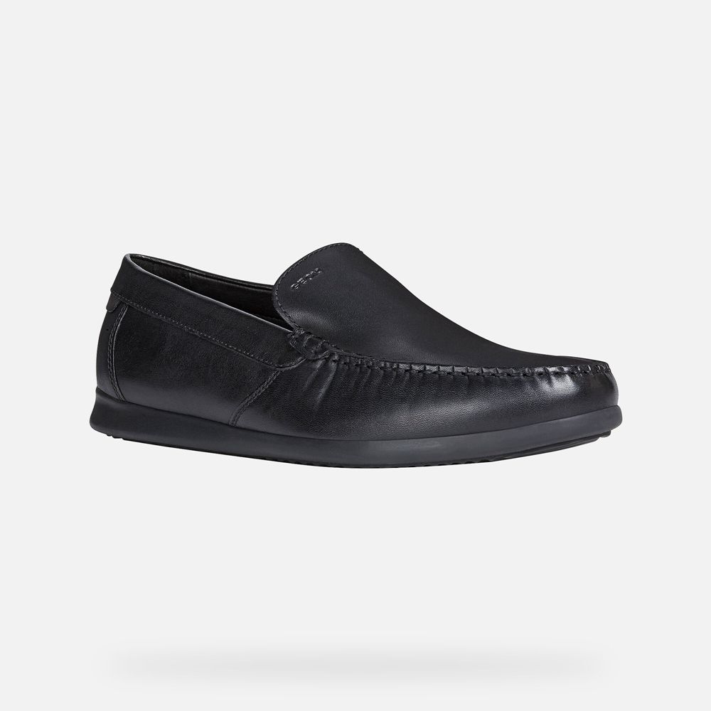 Geox Erkek Loafers Siyah - Sile - IFP-659014
